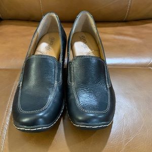 Eurosoft By Sofft shoes Women's 5.5 M Genuine Leather Black Slip On shoes
